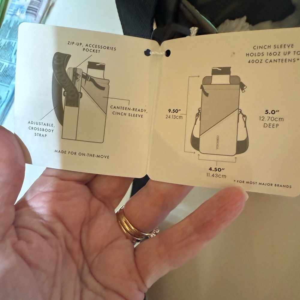 Corkcicle Sling Crossbody Camo NWT - Picture 6 of 6